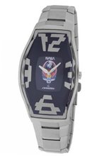 Chronotech CT.6281M-14M silver stainless-steel band .