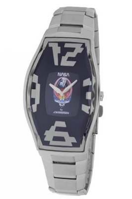 Chronotech CT.6281M-14M silver stainless-steel band .