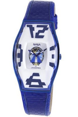 Chronotech CT.6281M-17 blue calfskin band .