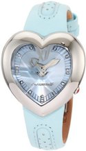 Chronotech CT.7688L/04 Heart Shape Light Blue Leather