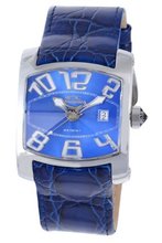 Chronotech CT.7701M-03 blue calfskin band .