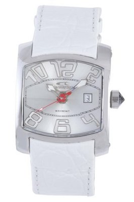 Chronotech CT.7701M-09 white calfskin band .