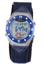 Chronotech CT.8070M-04 blue canvas band .