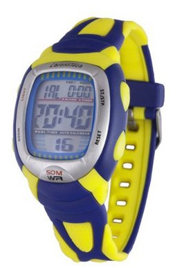 Chronotech F1 Blue Yellow Plastic