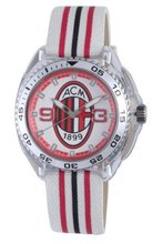 Chronotech White, Red and Black Canvas