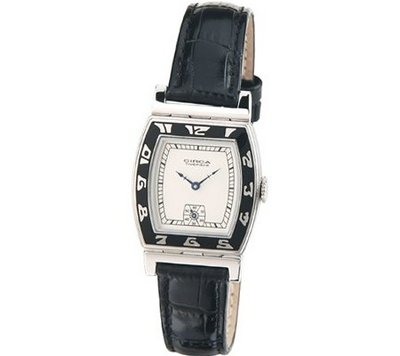 Circa 1937 Black Bezel Tonneau