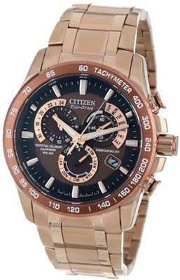 Citizen AT4106-52X Eco-Drive Perpetual Atomic Clock Synchronization Dress