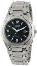Citizen BM6060-57F "Eco-Drive" 180 WR100 Titanium Bracelet
