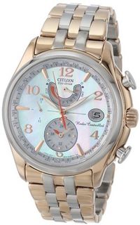 Citizen FC0006-52D World Time A-T Eco-Drive Mother-Of-Pearl Dial