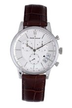 Claude Bernard 01002 3 AIN Classic Brown Leather Chrono Tachymeter Big Date