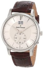 Claude Bernard 64005 3 AIN Classic Gents Silver Dial Brown Leather Date