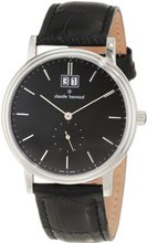 Claude Bernard 64010 3 NIN Classic Gents Black Dial Leather Date