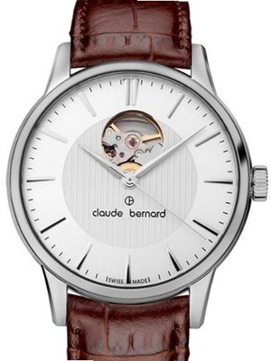 Claude Bernard Swiss Made ETA Automatic Open-Heart 85017-3-AIN