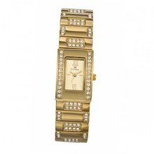 Clyda CLD0394HTRX Analog Quartz with Yellow Steel Bracelet
