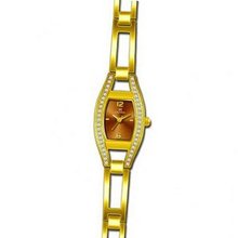 Clyda CLG0091HMBX Analog Quartz with Yellow Steel Bracelet