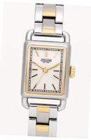 Coach 14501283 Hamptons Elongated Two Tone Stainless Steel Bracelet