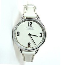 Coach 14501806 White Leather