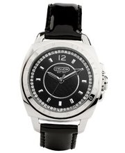 Coach Boyfriend Black Strap 14501289 Msrp $178