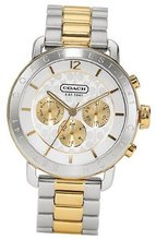 Coach Boyfriend Chronograph Stainless Steel Silver