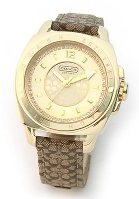 Coach Boyfriend Gold