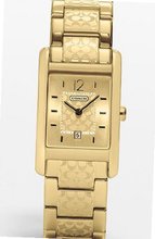 Coach Carlisle Gold Tone Logo Bracelet 14501412
