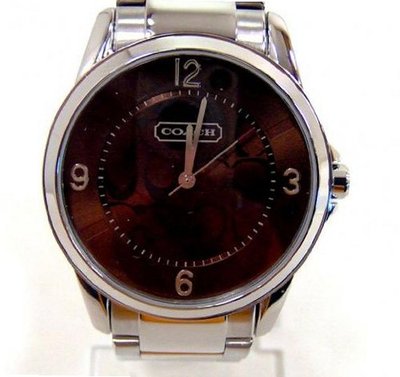 Coach Classic Signature Logo C Stainless Steel 14601509