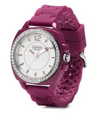 Coach - Ladies Boyfriend Berry Silicone Strap - 14501478