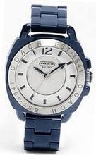 Coach Navy Boyfriend Plastic Bracelet