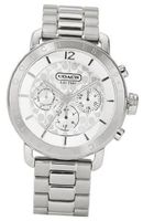 Coach Silver Quartz Signature Grey Dial Stainless Steel 14501642