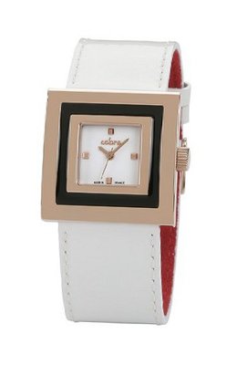 Cobra CO139SR1L1 Analog Quartz with White Dial and White Leather Strap