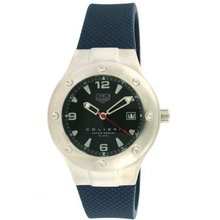 Colibri Casual Blue Strap Black Dial CXW095612