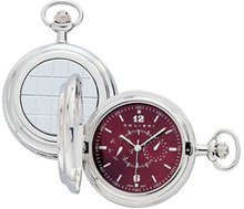 Colibri Hunting Case Pocket Stainless with Etch Design Calendar Gift Box PWQ097678R