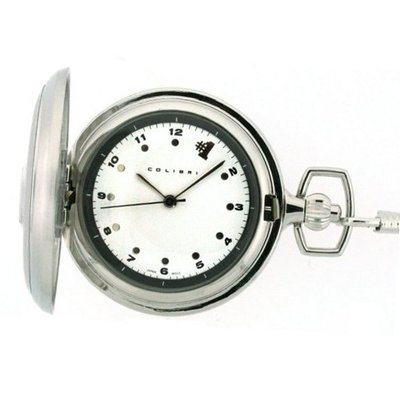 Colibri Pocket #1 Stainless Steel with Chain PWQ097200C