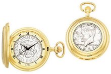 Colibri Silver Kennedy Half Dollar Coin Pocket PWS095909N