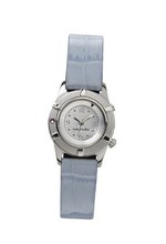 Con Leche Natalia with Sky Blue Alligator Grain Strap