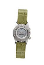 Con Leche Sabrina with Lime Alligator Grain Strap