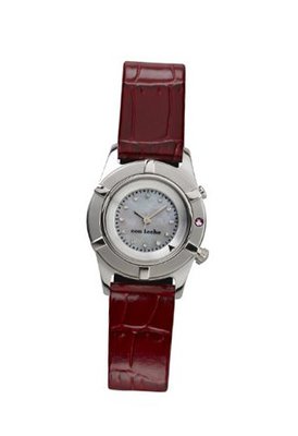 Con Leche Sabrina with Ruby Alligator Grain Strap