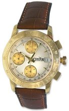 Condor Automatic Chronograph Tachymetre Scale 18k Gold Strap Date 18kt