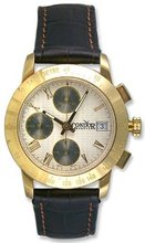Condor Automatic Chronograph Tachymetre Scale 18k Gold Strap Date