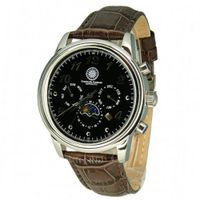 Constantin Durmont Automatic CD-BEAU-AT-LT-STST-BKBR with Leather Strap