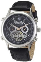 Constantin Durmont Automatic CD-LAFI-AT-LT-STST-BKRG with Leather Strap