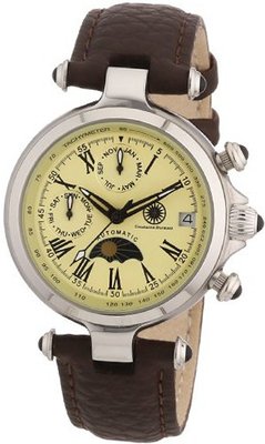 Constantin Durmont Automatic Mirage CD-MIRL-AT-LT-STST-CR with Leather Strap