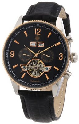 Constantin Durmont Automatic Travis CD-TRAV-AT-LT-STRG-BK with Leather Strap