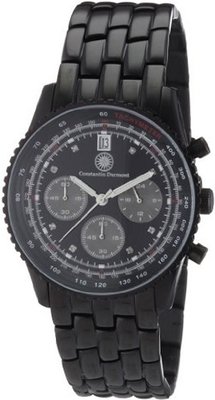Constantin Durmont Quartz CD-ADMI-QZ-IP-IPIP-BKD with Metal Strap