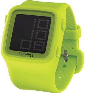 Converse VR002340 Scoreboard Classic Digital and Green Silicone Strap