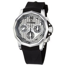 Corum 75377120/F371AK Admiral Cup Black Rubber Strap Grey Dial