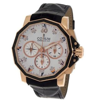 Corum Admirals Cup Chronograph 750 Rose Gold 986.691.13/0001AA32 Leap Second Automatic