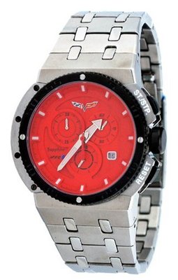 Corvette #CR-275 ZR1 Collection Stainless Steel Swiss Chronograph