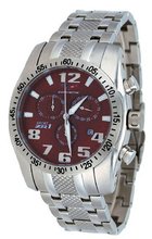 Corvette #CR288 Sport ZR1 Collection Burgundy Dial Swiss Chronograph