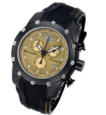 Corvette Stingray Racing Chronograph with Yellow Dial